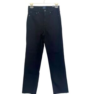 J. Crew Factory Stovepipe Black Jeans NWT Size 25‎